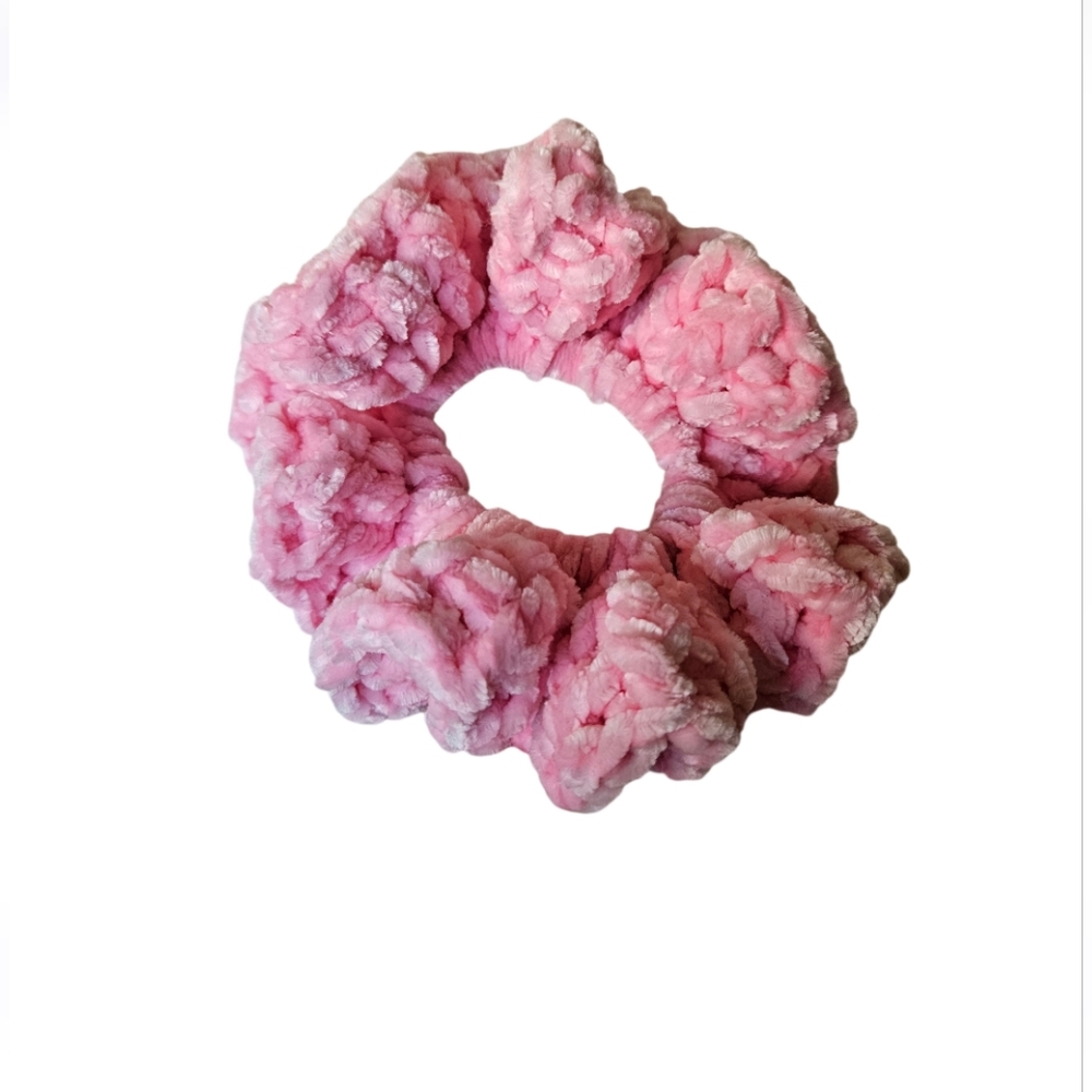 Pink Ballet Tutu Hair Tie for Kids Giveaway Live Show 6-25-25 Crochet Scrunchie
